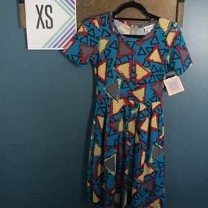 NWT XS LuLaRoe Amelia dress